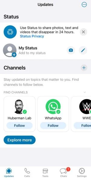 gbwhatsapp status page without status